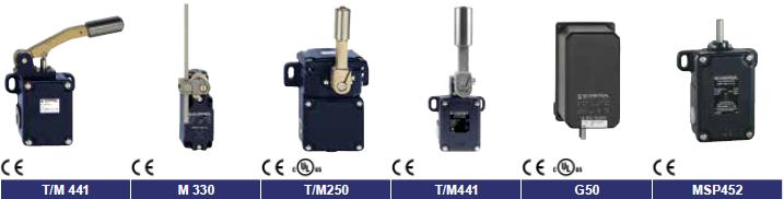 Специальные концевые выключатели Schmersal T_M441 M330 T_M250 T_M441 G50 MSP452